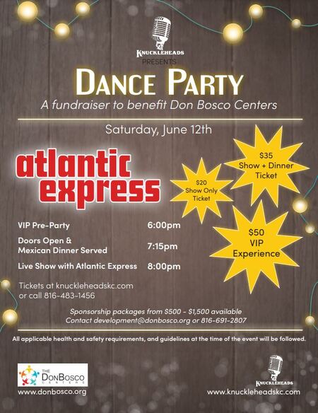 Don Bosco Fundraiser + Atlantic Express & Special Guest