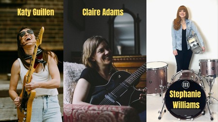 Katy Guillen, Claire Adams & Stephanie Williams Special Acoustic Songwriters Show in The Gospel Lounge