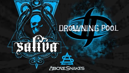 Saliva, Drowning Pool , Above Snakes and Thrower