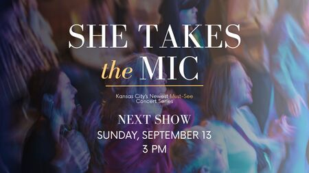 She Takes The Mic